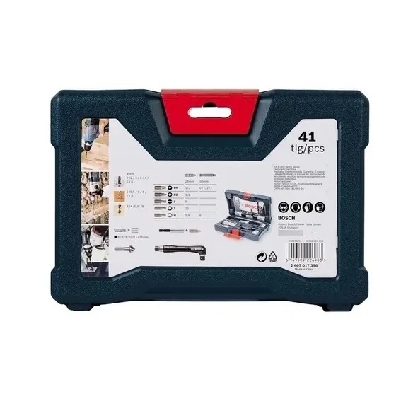 KIT 41 Pz. MECHAS y PUNTAS BOSCH  2607017396