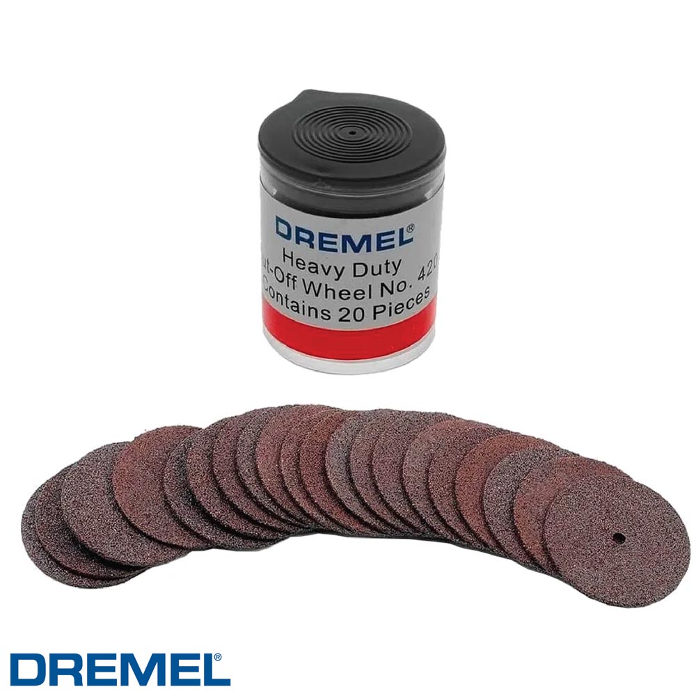 Kit Discos Corte x20 15/16" 420 DREMEL