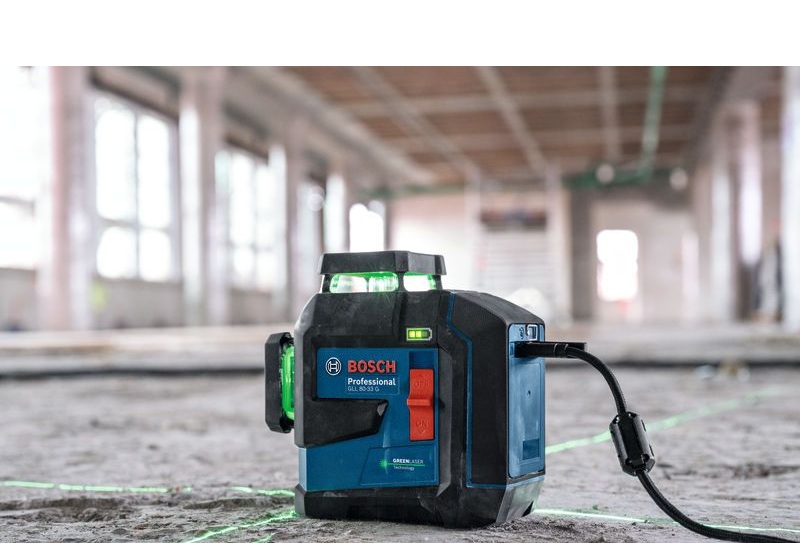 NIVEL LASER AUTONIV. BOSCH GLL 80-33G + RECEPTOR LR7