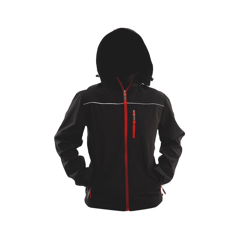 CAMPERA Wurth Neopreno Hybrid Talle XL (Negra-Rojo)