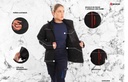 CAMPERA Wurth Neopreno Hybrid Talle M (Negra-Rojo)