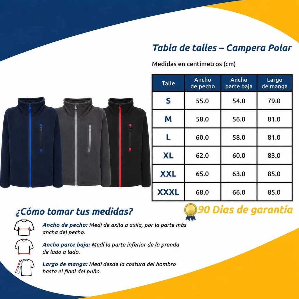 CAMPERA MicroPolar Ranger Wurth Ngo.Rojo Talle M