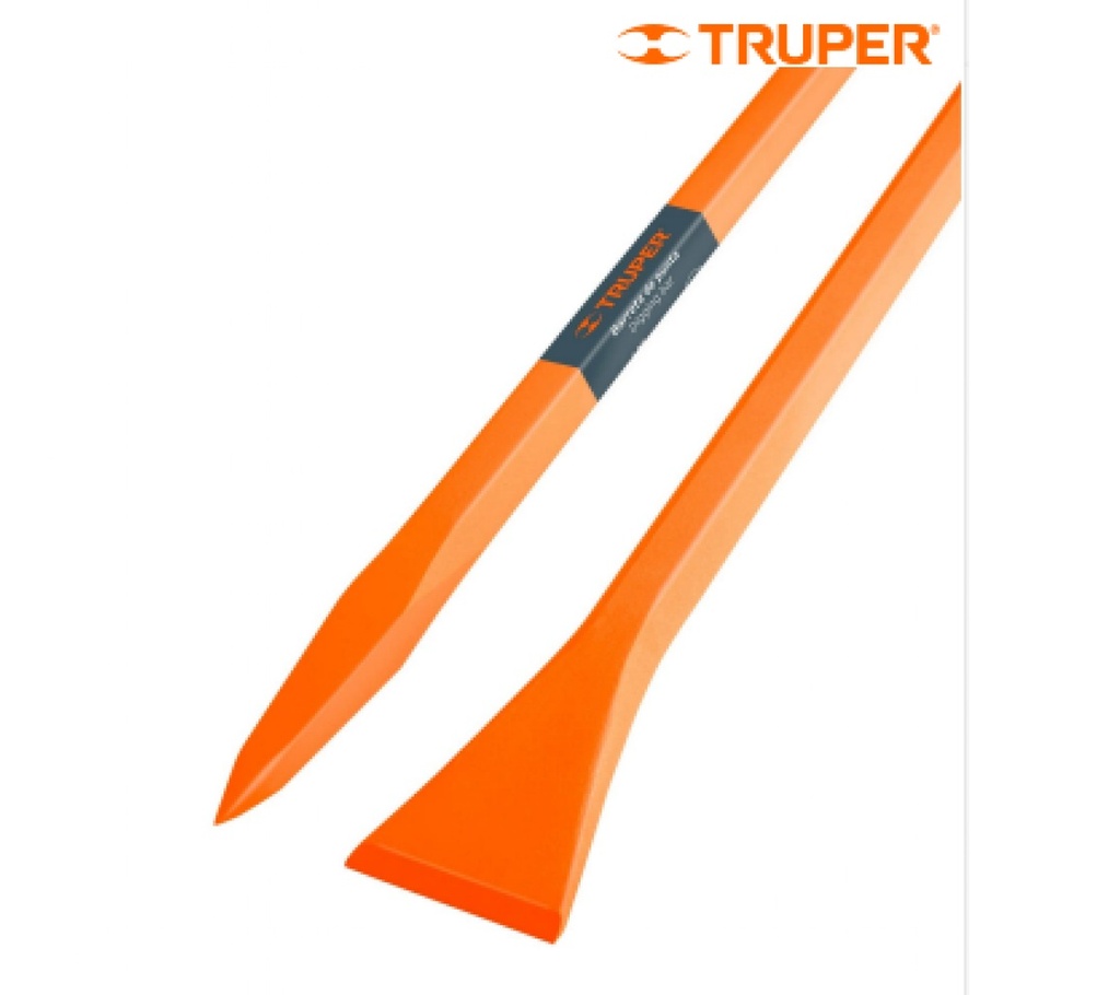 BARRETA C/PUNTA Y FORMON 67mm TRUPER 1"x1,50mt. BAP-150E