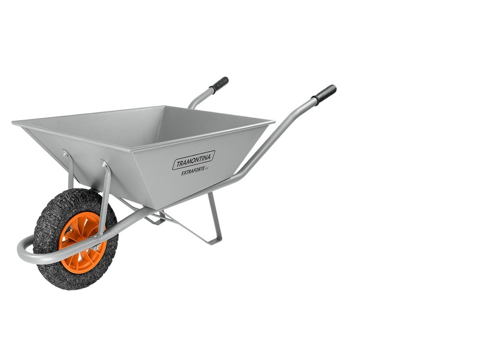 CARRETILLA 65 Lt.  R/MACIZA GRIS TRAMONTINA 77714/235