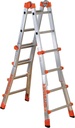ESCALERA Peppina ALUMINIO 4+5 ESC.(2,19-4,30) ITALIANA