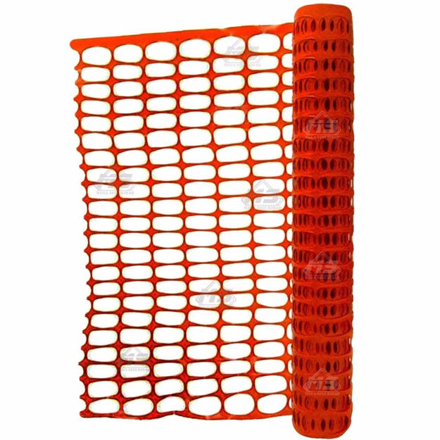 ROLLO MALLA DELIMITADORA 45 x 1.2 Mt. NARANJA