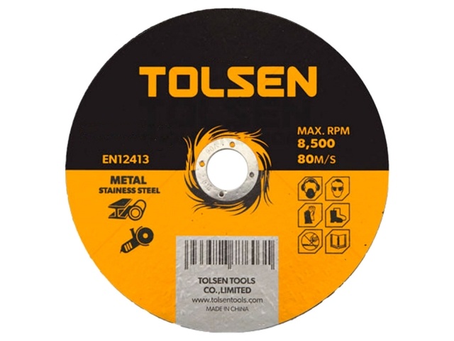 DISCO C/METAL TOLSEN 9" 230X2X22.2 MM