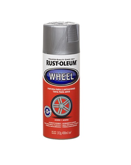 AEROSOL RUST OLEUM LLANTAS ACERO BRILL.312g