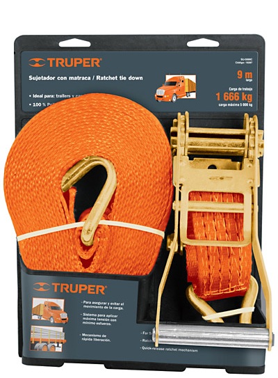 CINTA CATRACA 5 Mt. Max.2250 Kg. TRUPER (40442260)