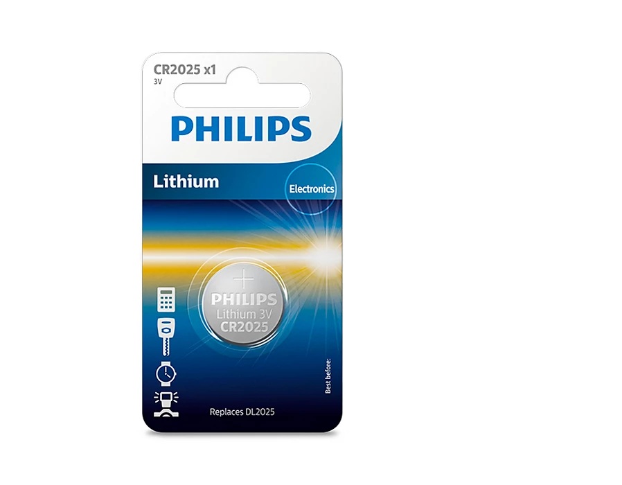 PILA LITIO PHILIPS X 1 CR2025