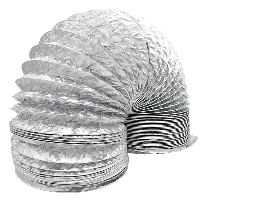 Mt. CAÑO CORRUGADO ALUM. EXTRACTOR 150mm.