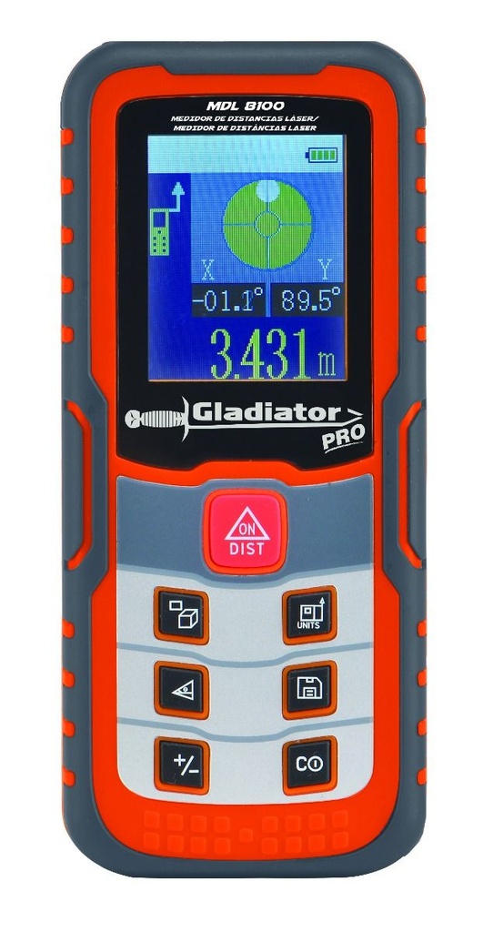 Medidor de Distancias Láser 100 Mt. MDL8100
