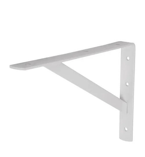 ESCUADRA PLANCHUELA 5/8" BLANCA 20x20 Cm. (17)