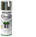 PINTURA EN AEROSOL RUST OLEUM METALICO PLATA 340g