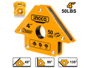 ESCUADRA MAGNETICA 4" 50lbs SOLDAR AMWH50041 INGCO