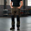 PANTALON Strange WURTH Verde Oliva Talle L