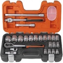 Jgo. Dados 10-32mm. "SX" Enc. 1/2" Bahco 24 Pz. S240